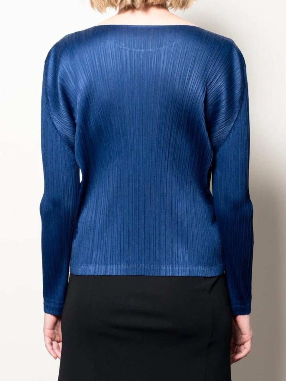 Issey Miyake Women's Blue Blouse - Picture 3 of 3